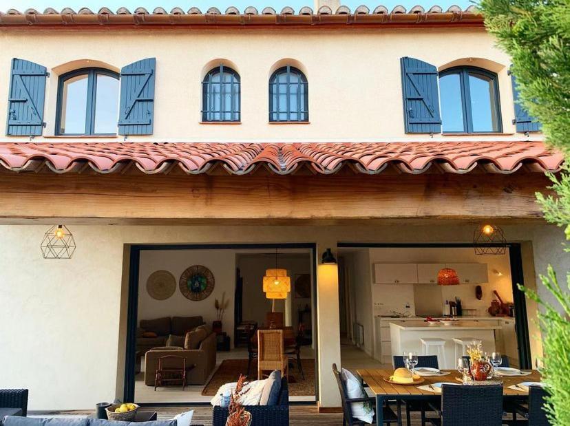 Le Petit Bali Spacieuse Villa Pour 8 Avec Piscine Saint-Cyprien  Exterior photo