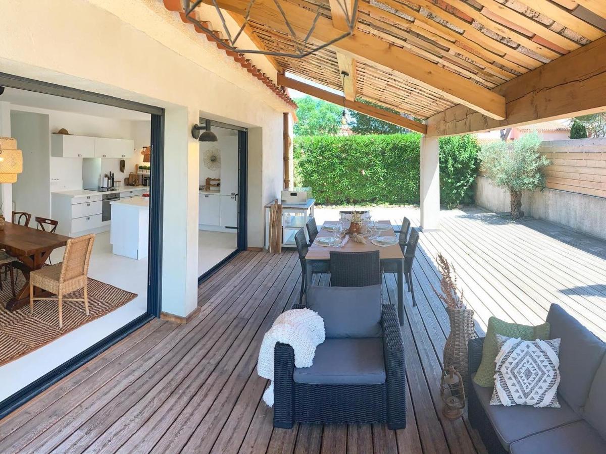 Le Petit Bali Spacieuse Villa Pour 8 Avec Piscine Saint-Cyprien  Exterior photo